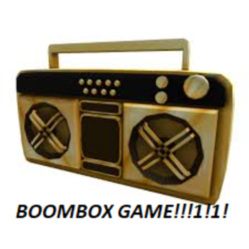 Boombox Game 