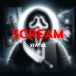 Scream Statue