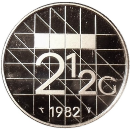 Netherlands 2½ Gulden - Beatrix