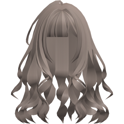 cute messy wispy long wavy hair light brown