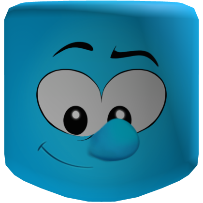 🔵 Clumsy the Blue Smurf Face Mask Roblox item