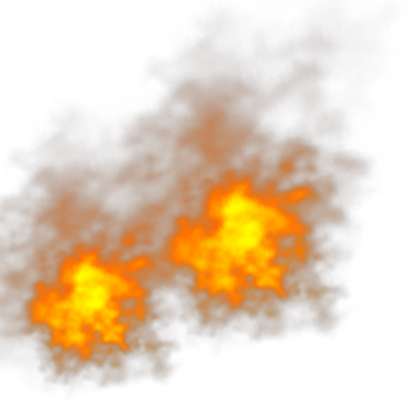 Burning Killbrick Fire Killbricks Trap Obstacle