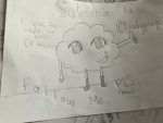 Cloudy plays army