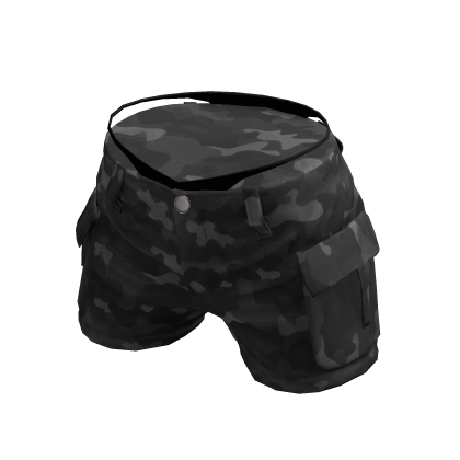 Y2K Small Cargo Shorts Camo thumbnail