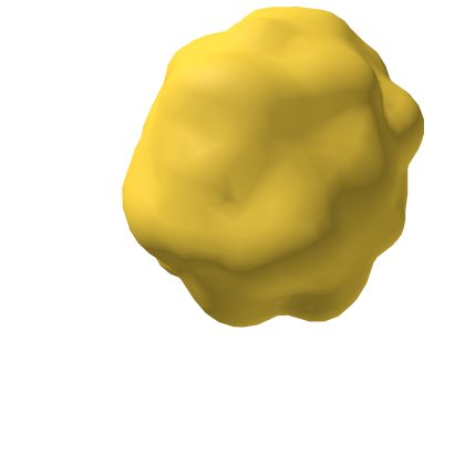 Yellow Hair Noob Ponytail Roblox item