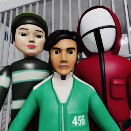 SHRIMP GAME 3 POLICE PRISON RUN (OBBY)