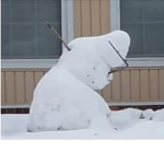 The dabing snowmen