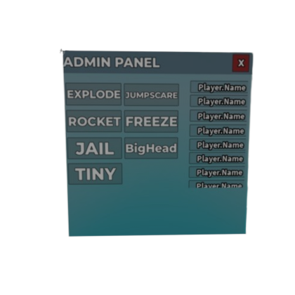Admin panel like in sab! V5