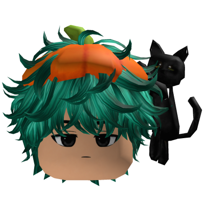 Toxic Hallow Hair Roblox item