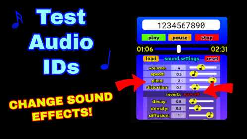 🎶Test Audio IDs!