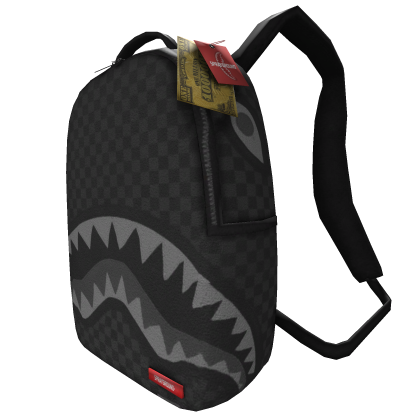 (1.0) Black Sprayground Bookbag thumbnail