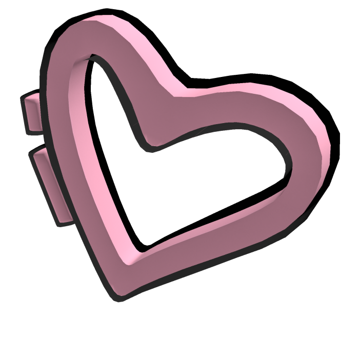 Pink Anime Heart