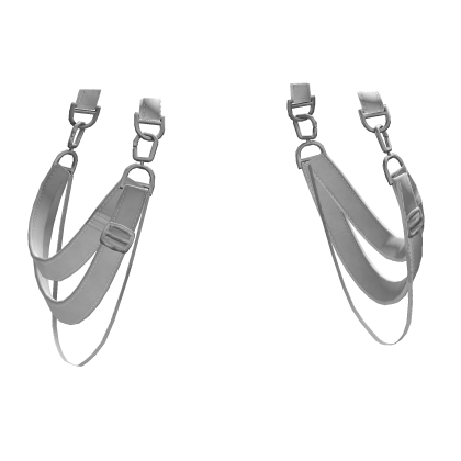 Elite Suspender Waist Straps White thumbnail