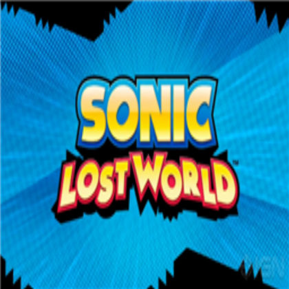 Sonic Lost World Logo with Background Roblox decal