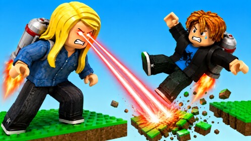 [🤩] Spleef de Olhos de Laser! 