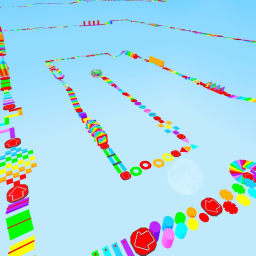 [🌈] Easy Rainbow Obby!