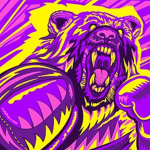 Fierce bear's