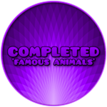 Completed: Famous Animals Stage!