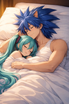 Sonic and Miku