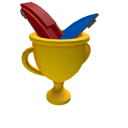 Gold Bobsled Trophy thumbnail