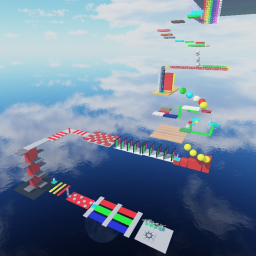 (NEW) Mega Crazy Obby!!