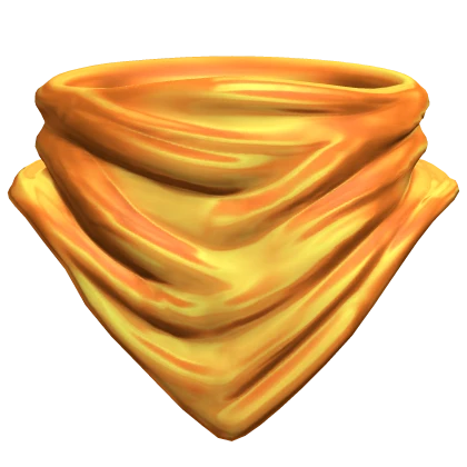 Orange Neck Scarf Cowl Face Mask | Roblox Item - Rolimon's
