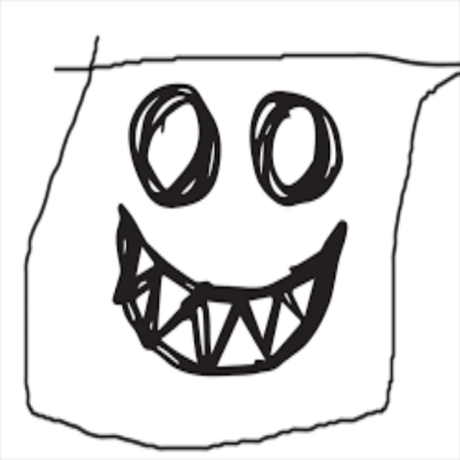 scary face egg Roblox decal