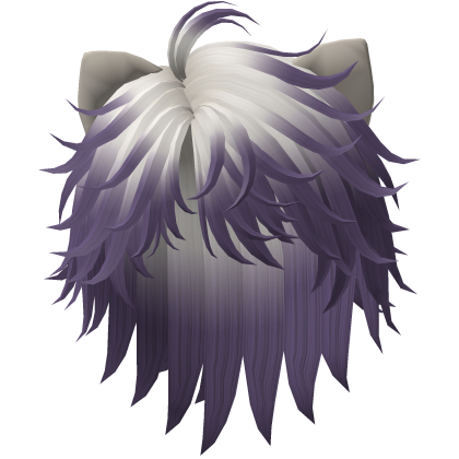 Boy Cat Hair Blonde & Lavender Halloween Roblox item