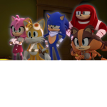Amy-Rose and Sonic