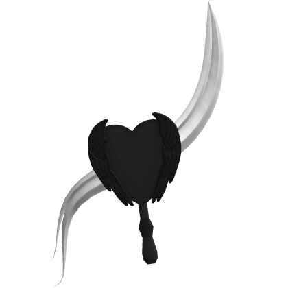 Cute Black Angelic Hair Brush (White Hair) Roblox item