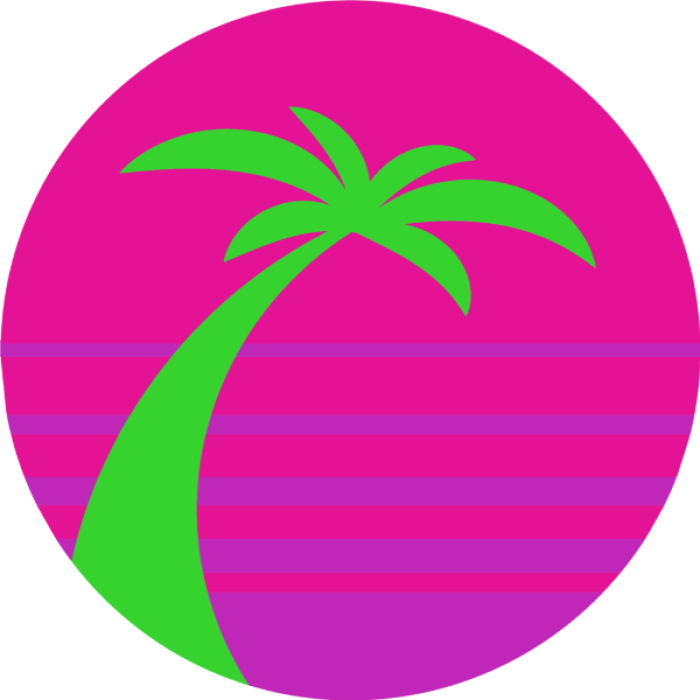 Vaporwave Tree Roblox decal