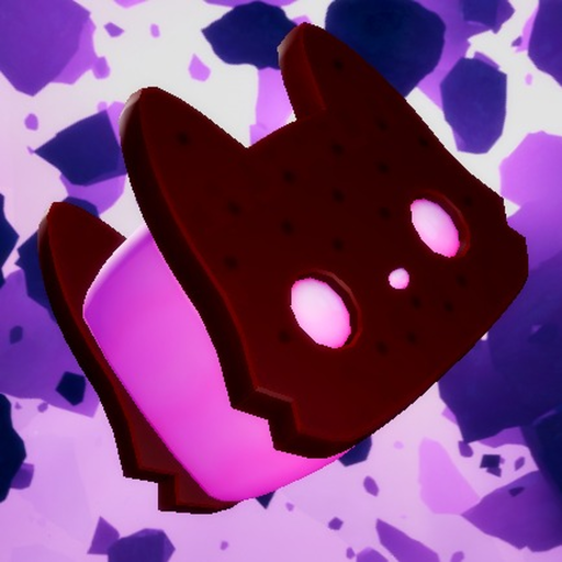 Evil Strawberry Icecream Cat
