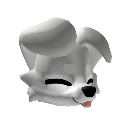 Happy Light Gray Kemono Dog Roblox item thumbnail