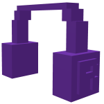 Purple Ugly Headphones