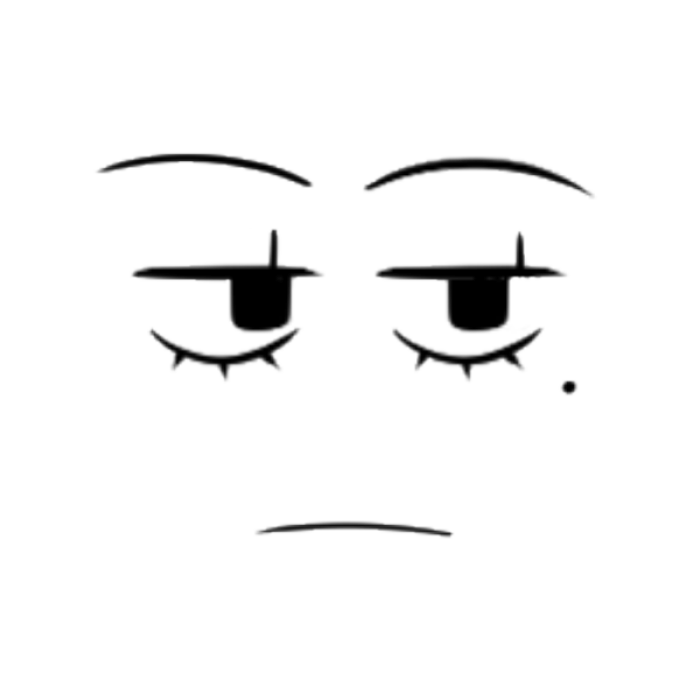 Quiet face Roblox decal