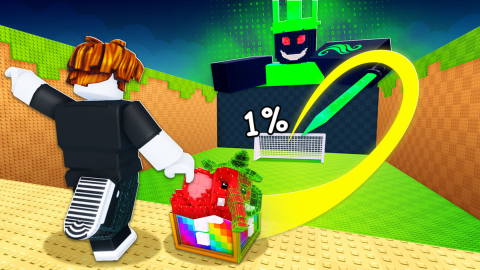 AutoFarm l AntiAfk l Unlock All l More - Kick a Lucky Block script preview