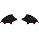 Demon wings