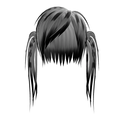 Razor Chopped scene pigtails white Roblox item