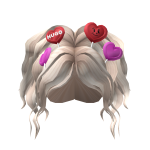 HUGO x Lovespun Heart Hairstyle