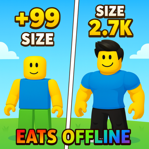 [Speed ⚡] Bigger Every Bite 🍔 official Roblox game thumbnail