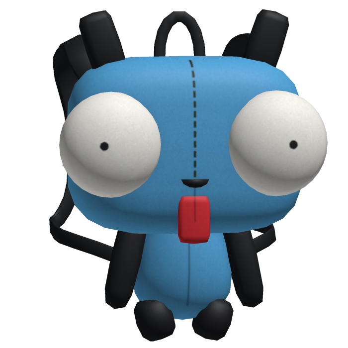 Blue Alien GIR Scene Plush Backpack [3.0]