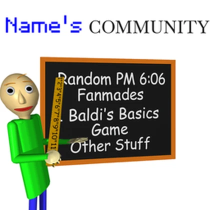Name's Community Roblox group icon