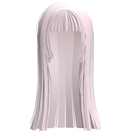 ♡: pretty doll straight long hime in pastel pink
