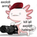 axolotl fans area