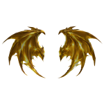 (CODE: GYP) 24K Gold Spirit Wings
