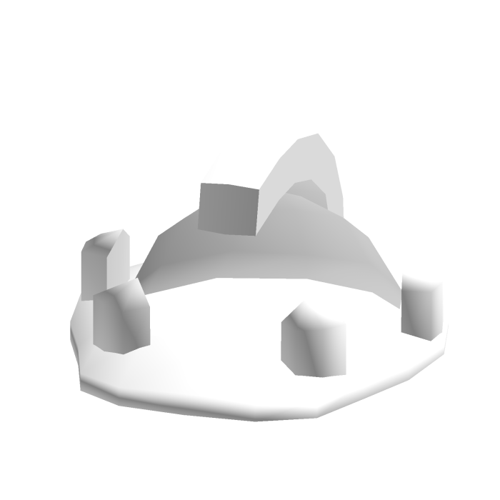 White Hard Hat Outline (Addon)