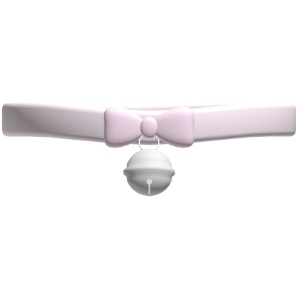 1.0 kitty bell collar in pink