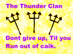 The Thunder Clan [T.T.C]