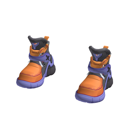 Sneaker Orange Purple