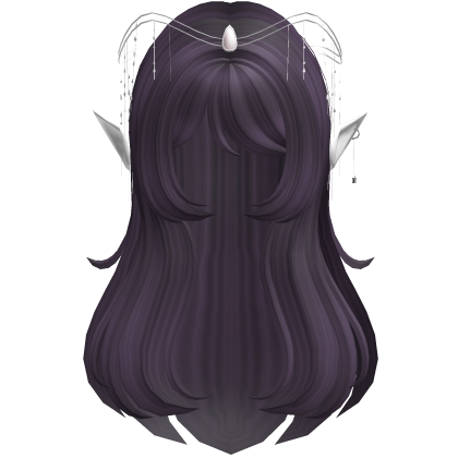 Purple Elf Fantasy Queen Hair Tiara
